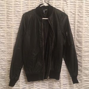Black pleather jacket